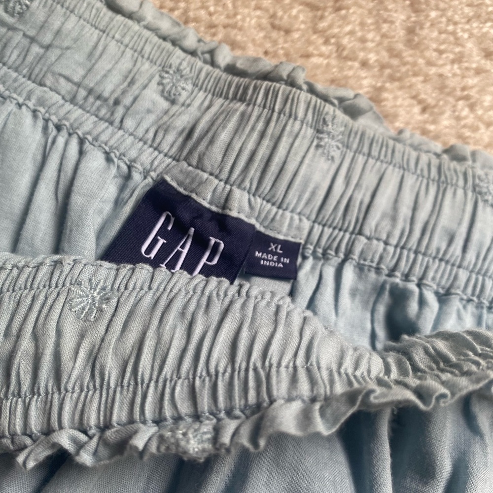 GAP Light Blue Mini Skirt - Picture 3 of 4